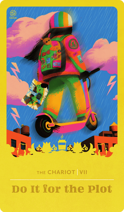 Do It for the Plot tarot card