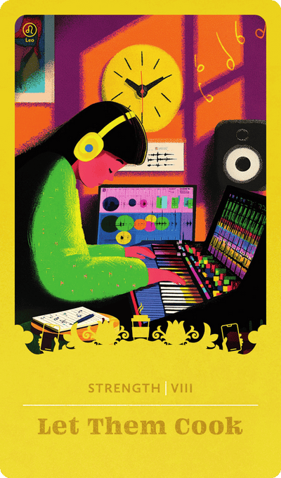 Let Them Cook tarot card