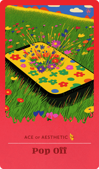 Pop Off tarot card