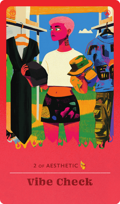 Vibe Check tarot card