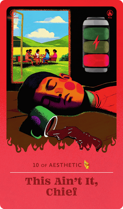 This Ain't It, Chief tarot card