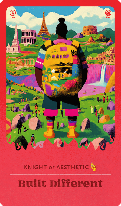 Built Different tarot card