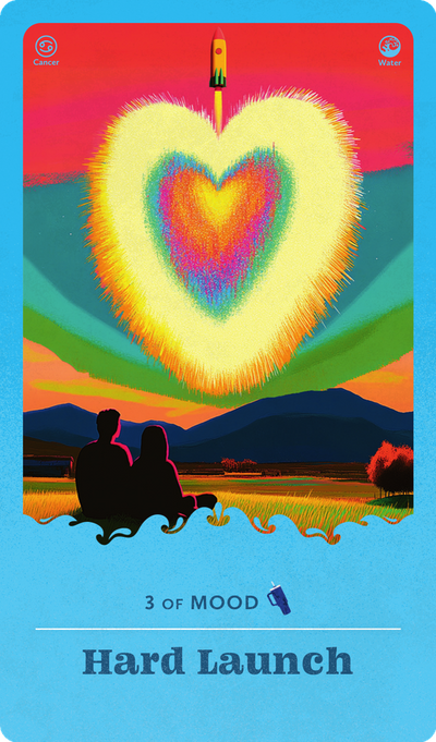 Hard Launch tarot card