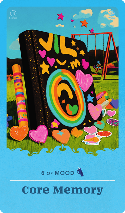 Core Memory tarot card