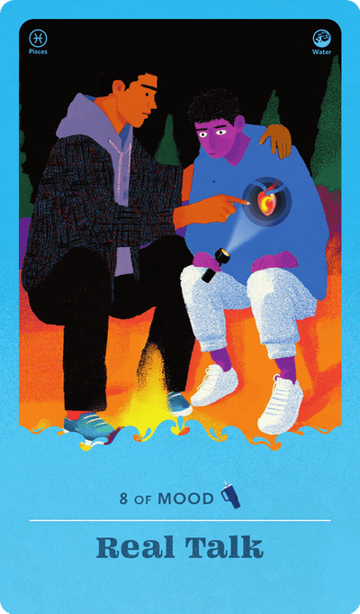 Real Talk tarot card