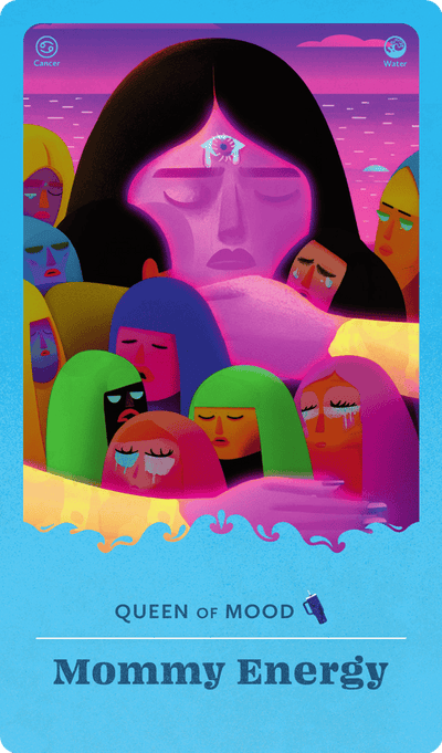 Mommy Energy tarot card