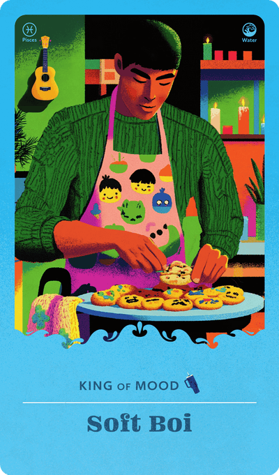Soft Boi tarot card