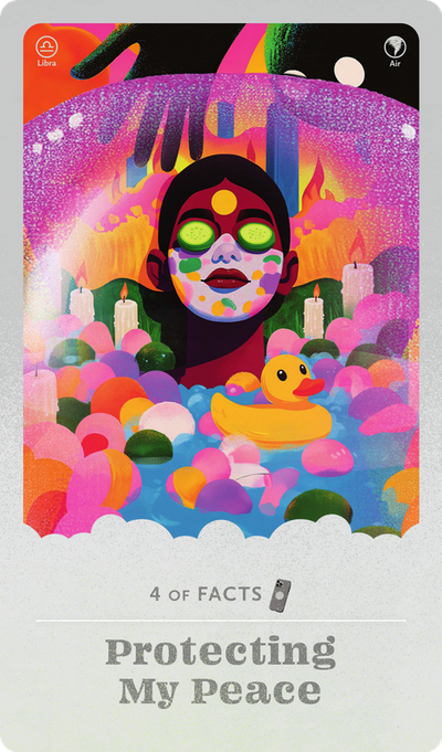 Protecting My Peace tarot card