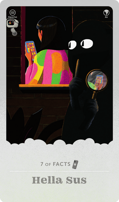Hella Sus tarot card