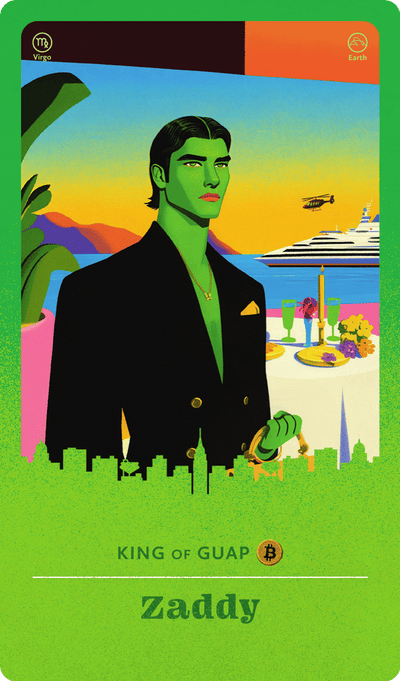Zaddy tarot card